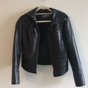 Leather jacket